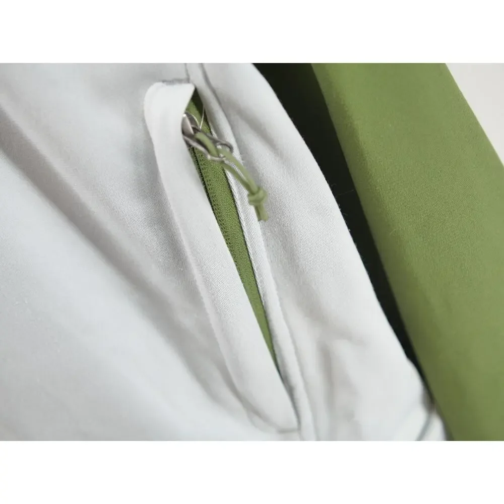 The North Face Track Jacket Men's L Green Full Zip‎ Outdoor Casual